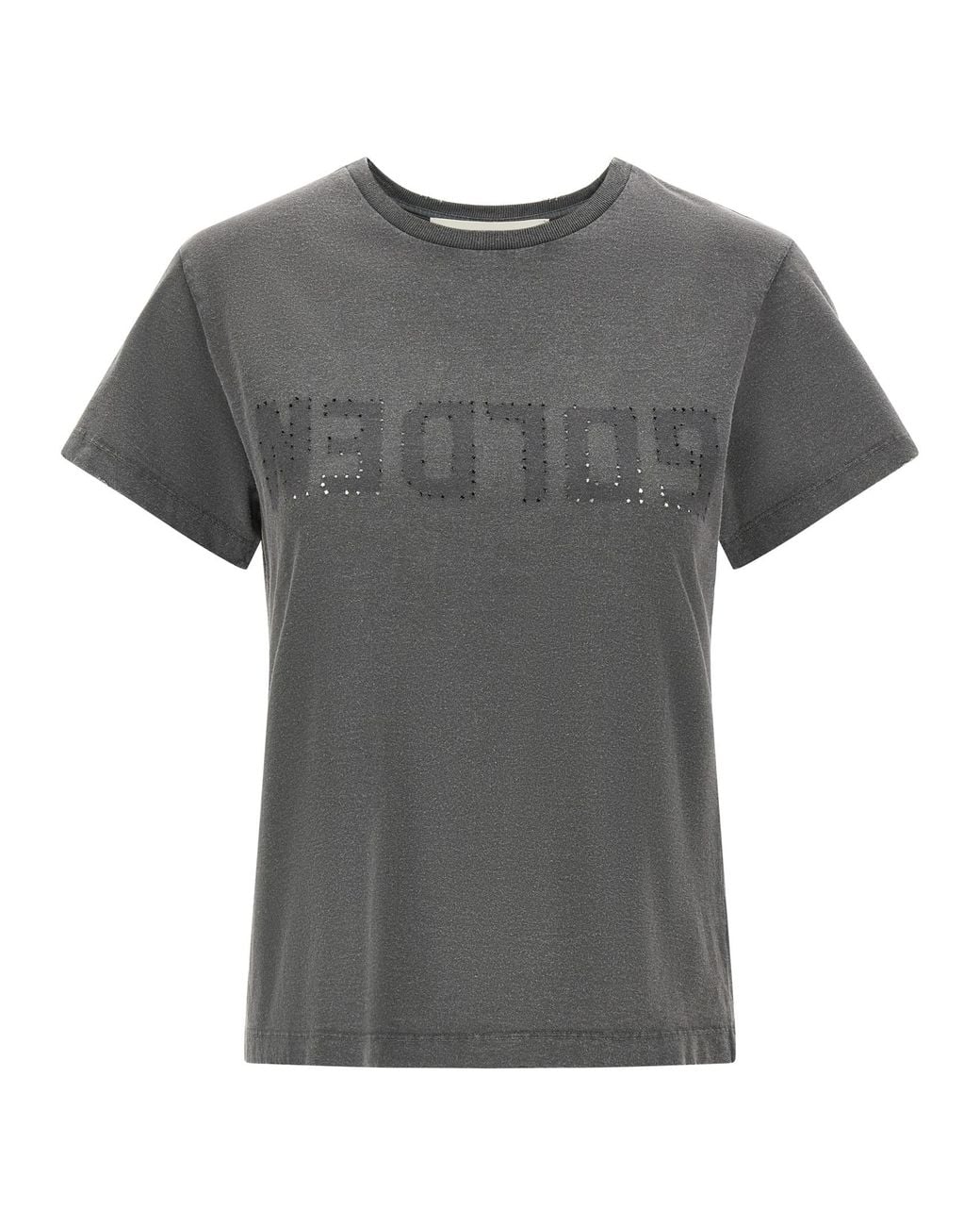Golden Goose Deluxe Brand Gray 'Golden' T-Shirt