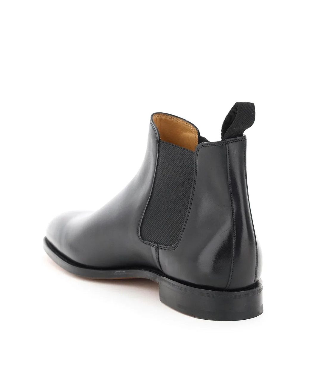 John Lobb Black Lawry Boots for men