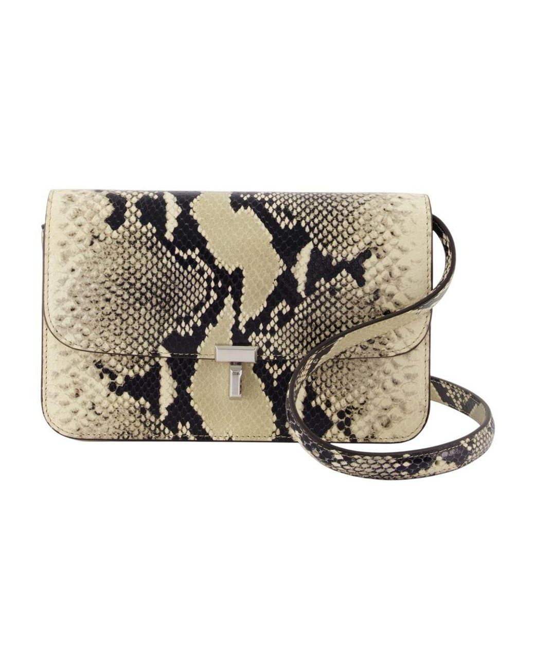 Totême Multicolor T-Lock Python Crossbody