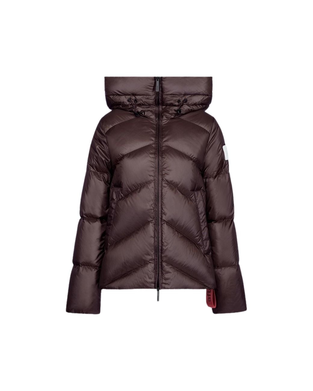 AFTER LABEL Brown Helsinkin Quilted Down Jacket