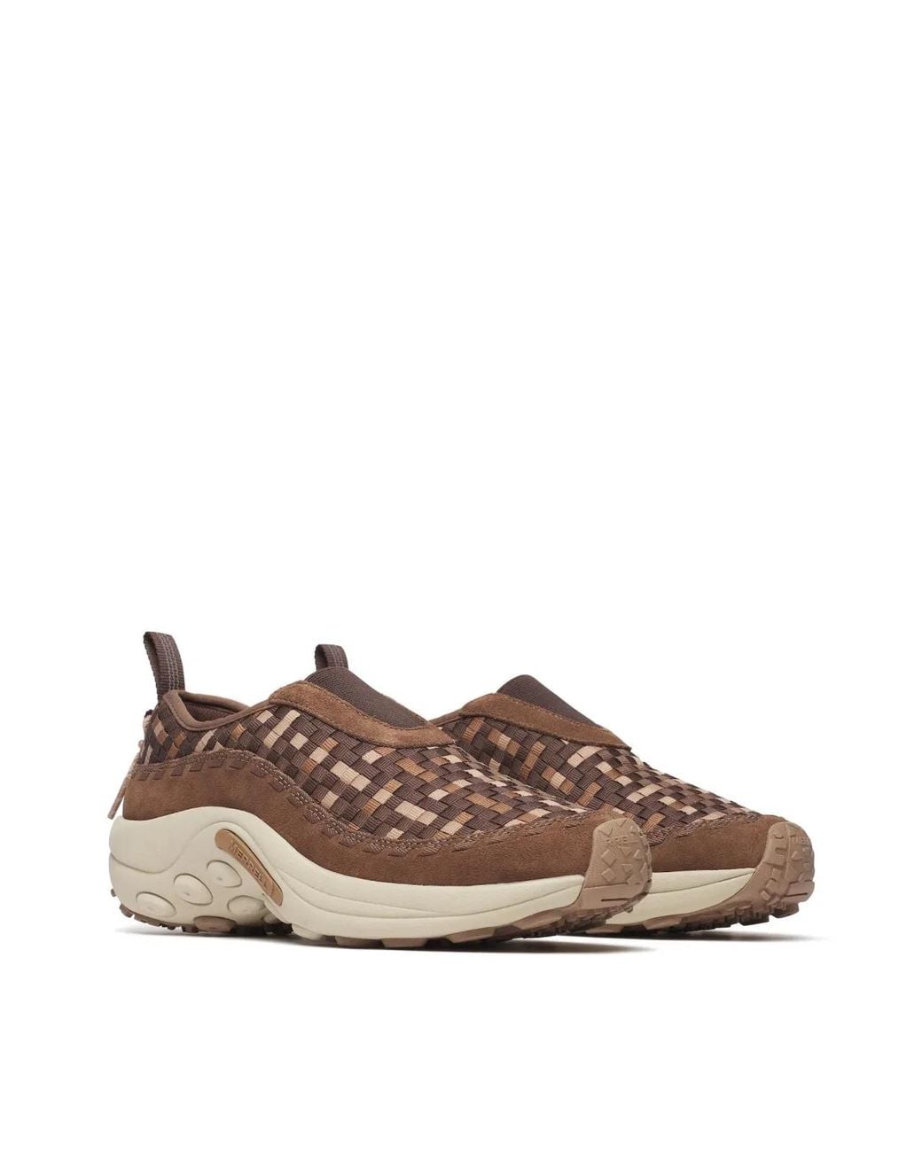Merrell Brown Jungle Moc Evo Woven Se Sneakers for men