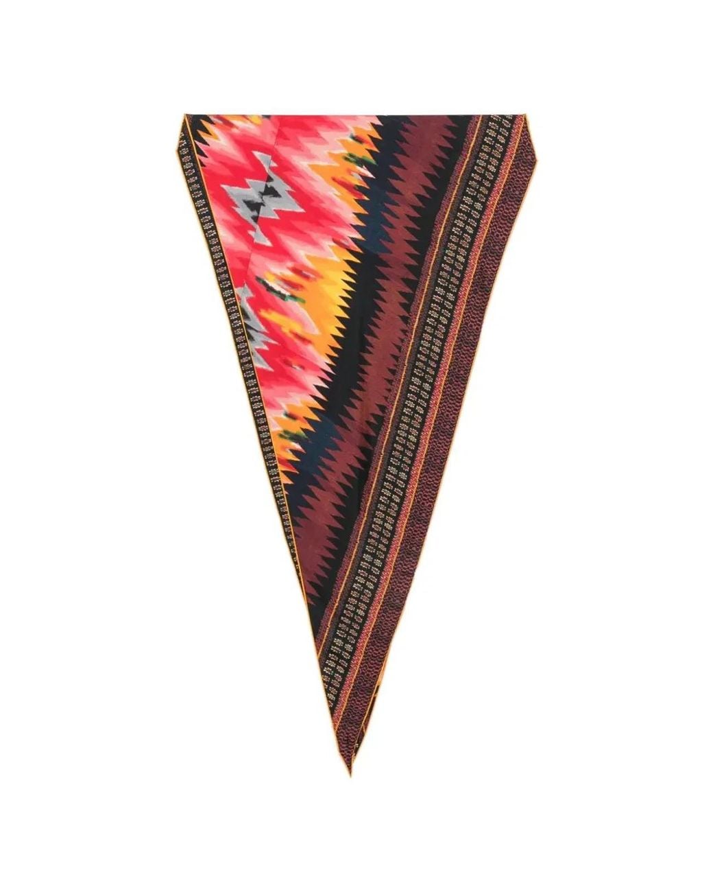 Pierre Louis Mascia Red "Aloeuw" Cm 65X120 Scarf