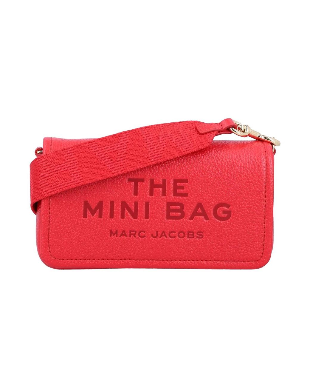 Marc Jacobs Red The Leather Mini Bag