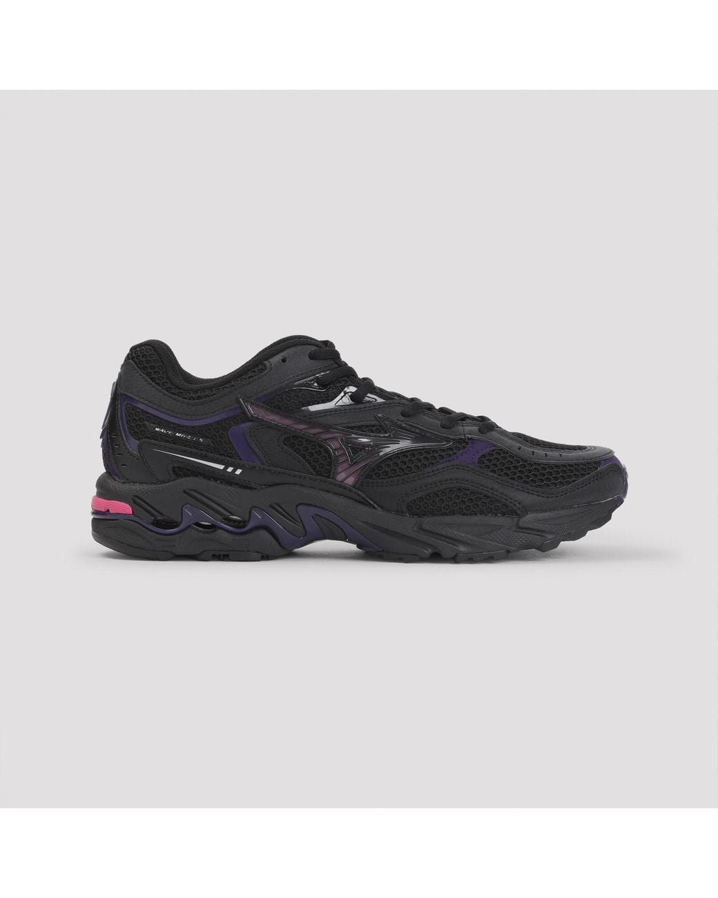 Mizuno Black Fuchsia Wave Mustang Lg Sport Sneakers