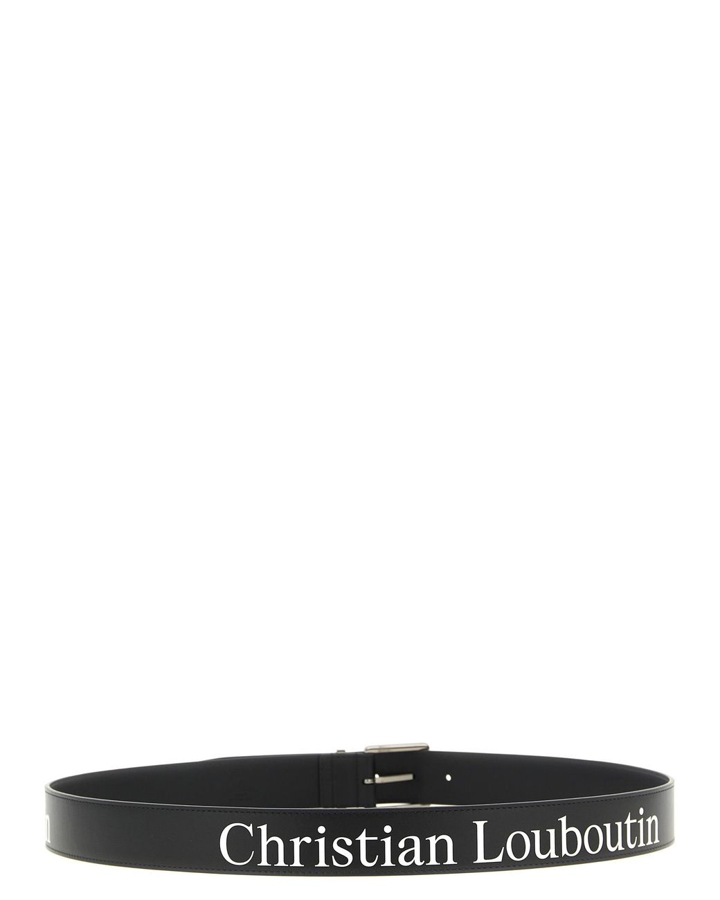 Christian Louboutin Black 'The Maxi Belt' Belt for men