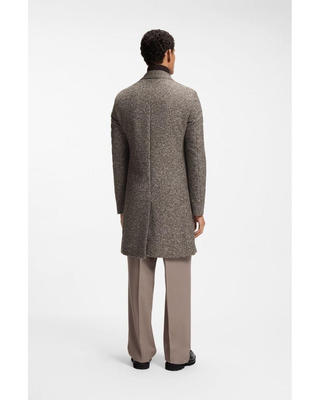 Boss Brown Abrigo for men