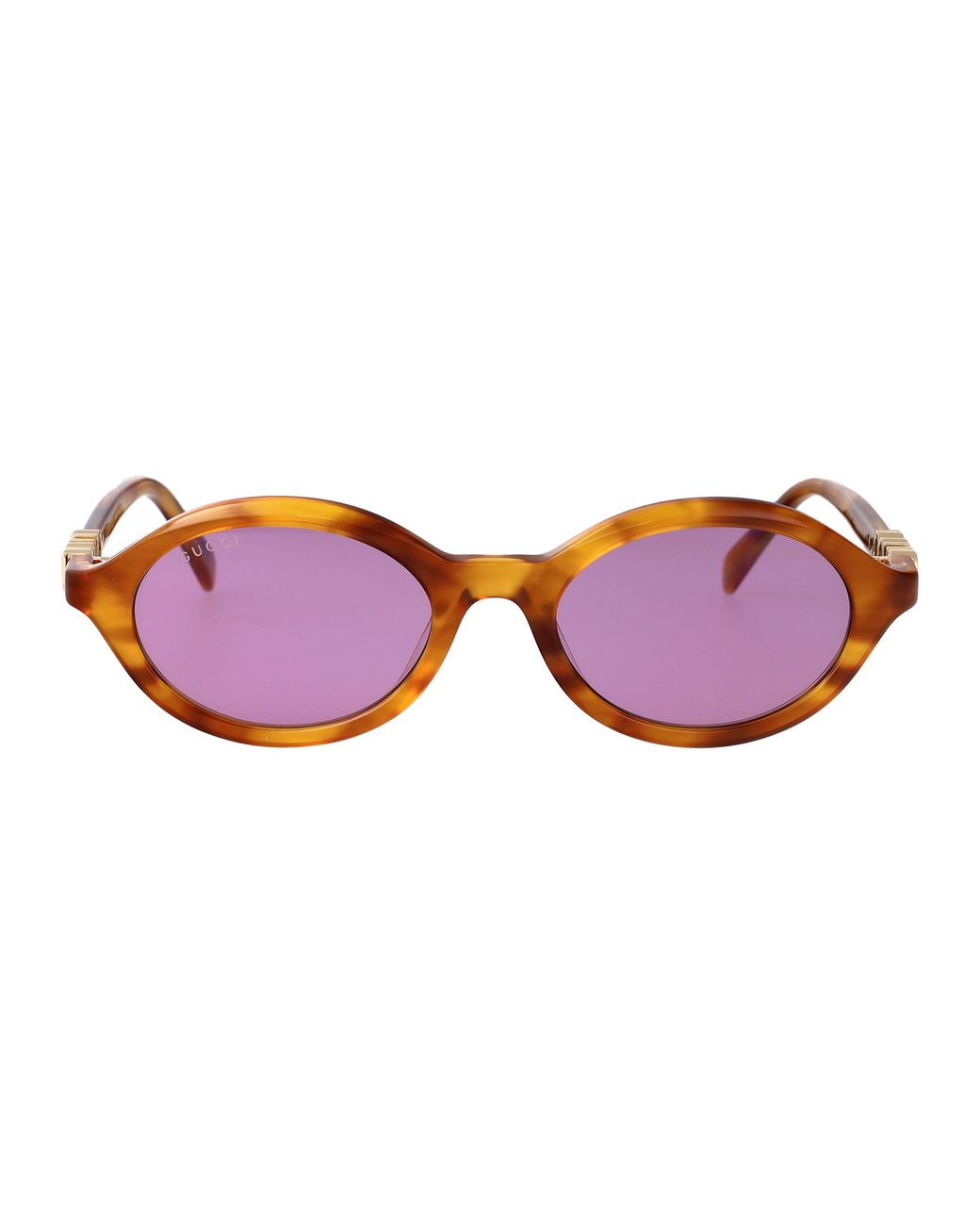 Gucci Red Havana-Havana- Acetate Sunglasses