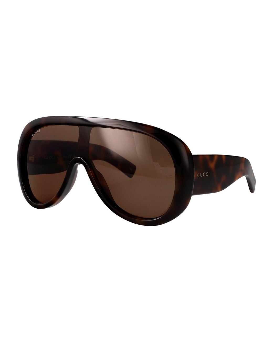 Gucci Brown Havana-Havana- Acetate Sunglasses