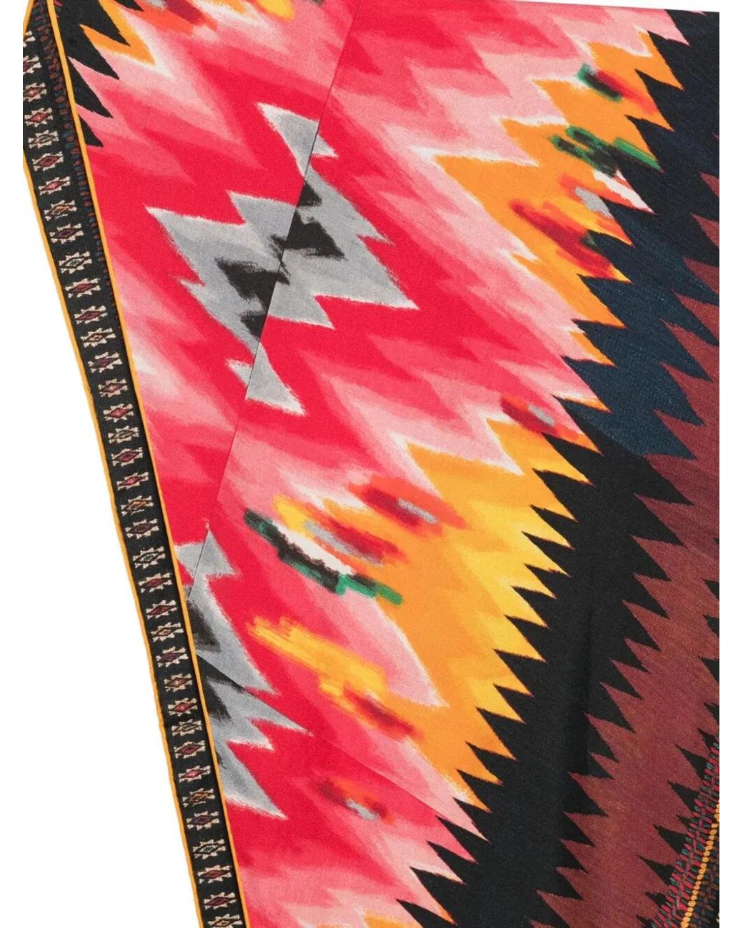 Pierre Louis Mascia Red "Aloeuw" Cm 65X120 Scarf