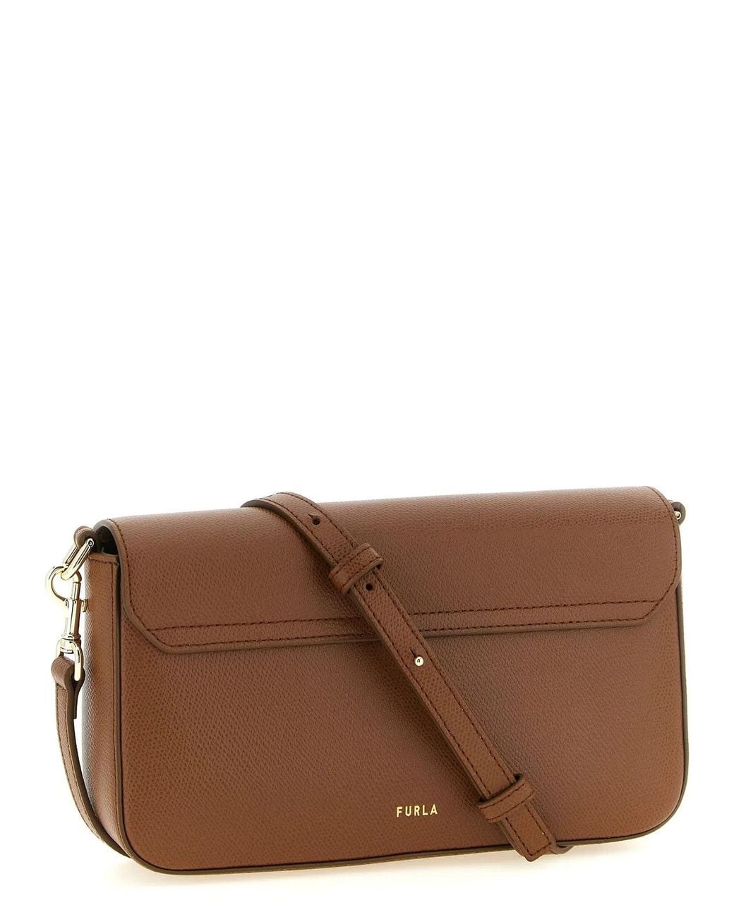Furla Brown Iride S' Crossbody Bag