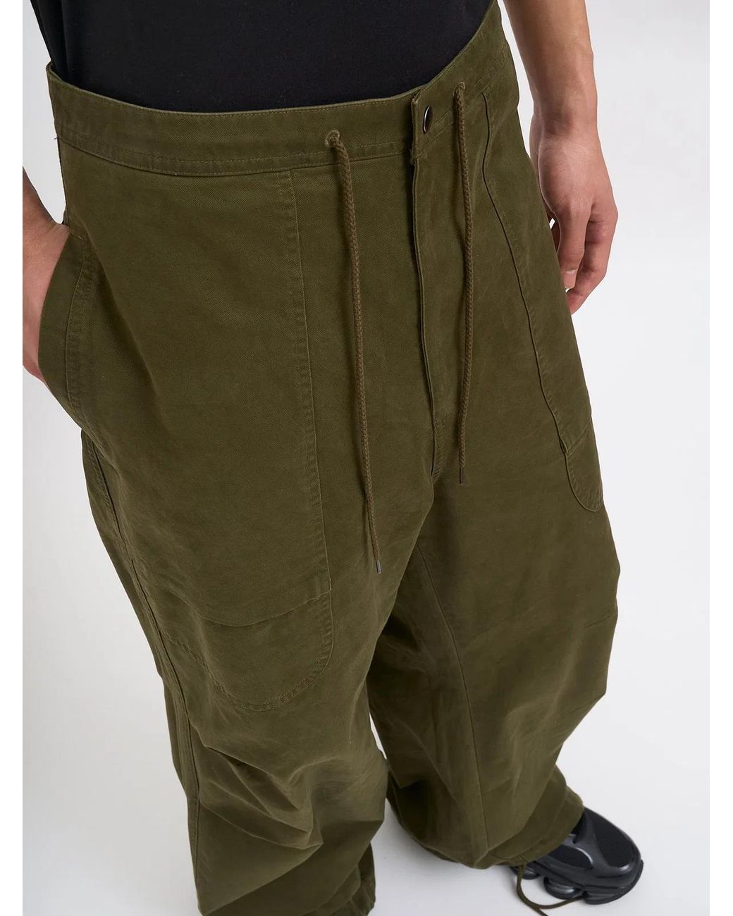 Entire studios Green Barren Cargo Pants Pine for men
