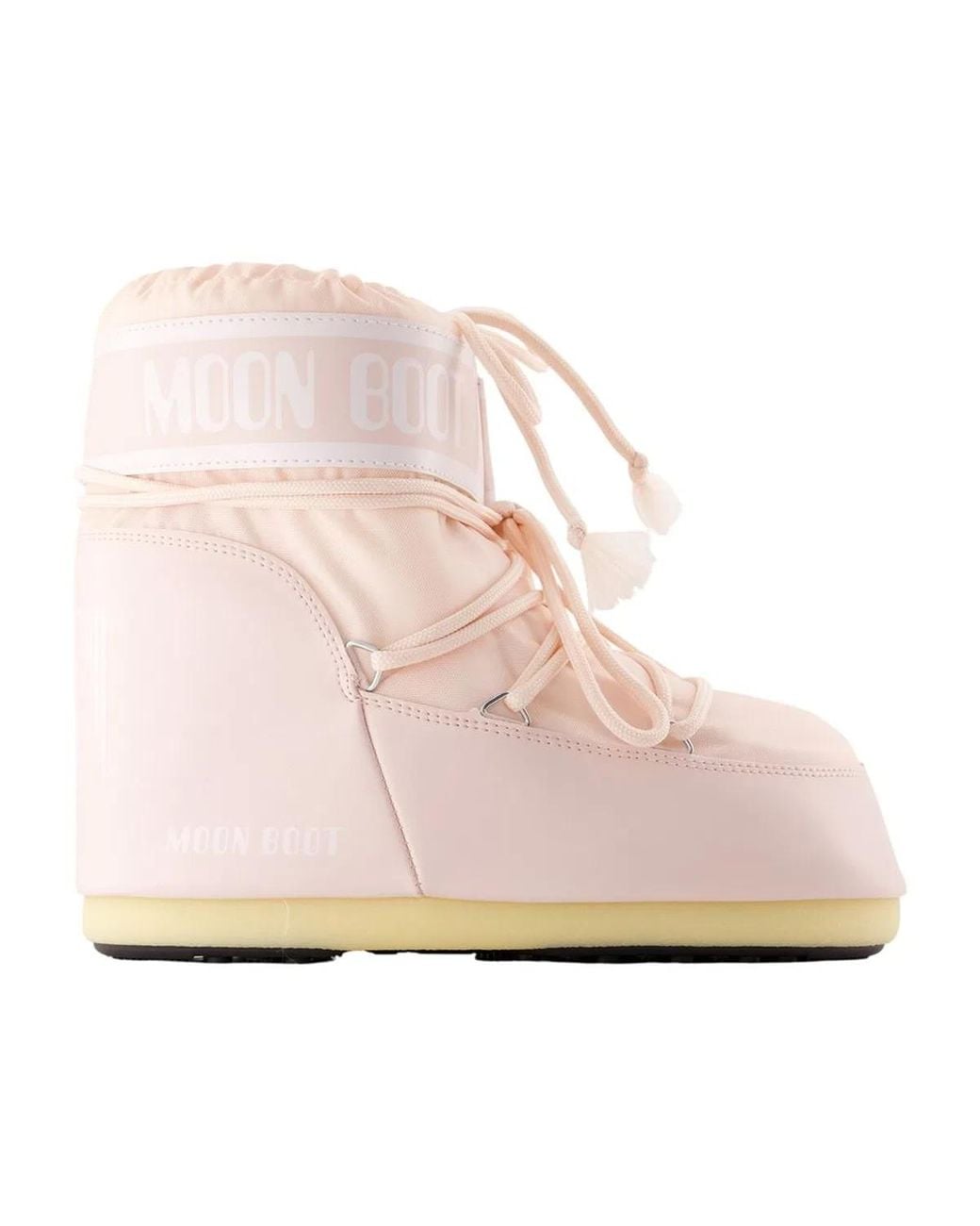 Moon Boot Pink Icon Low Ankle Boots
