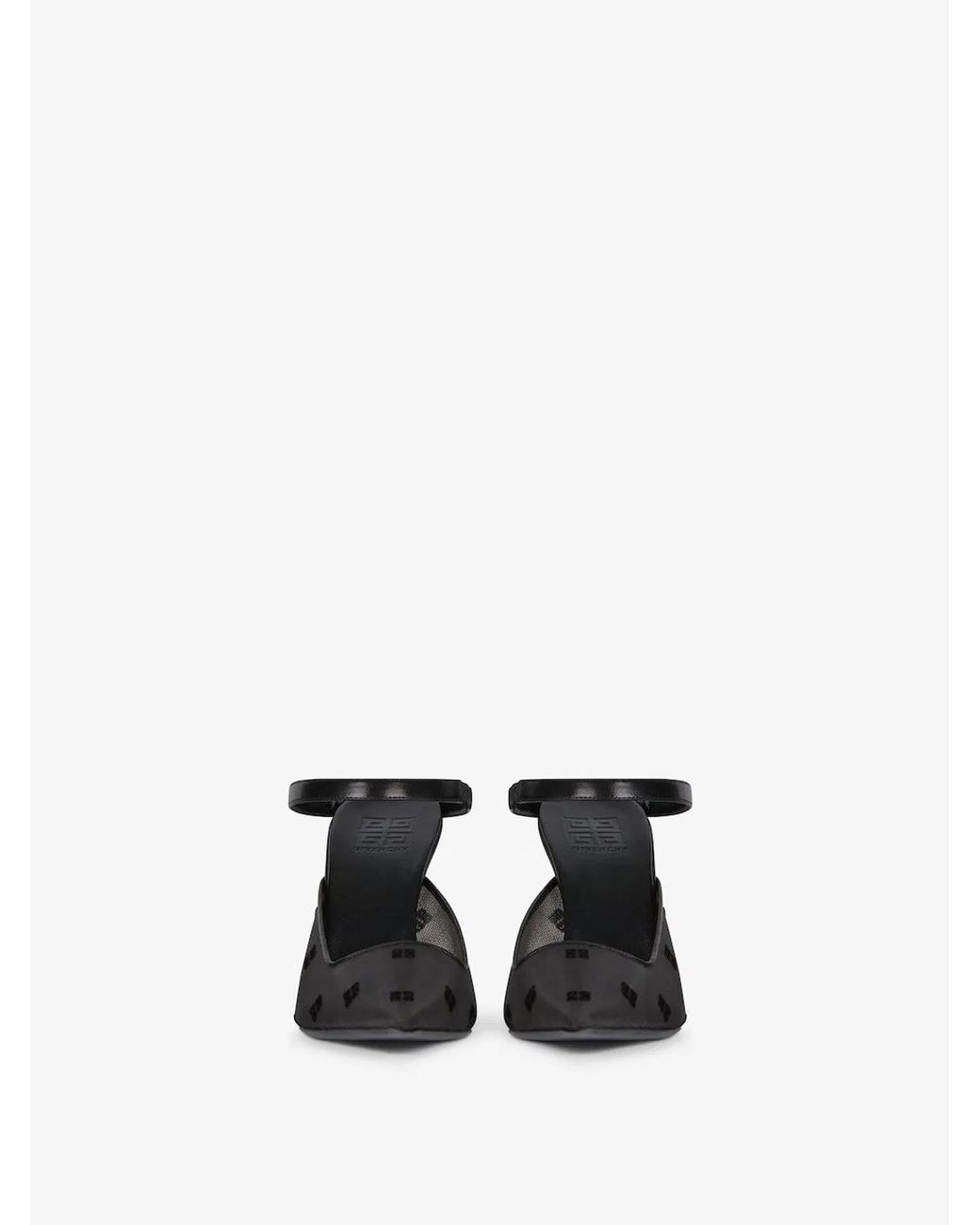 Givenchy White Show Pointy-Toe Mules