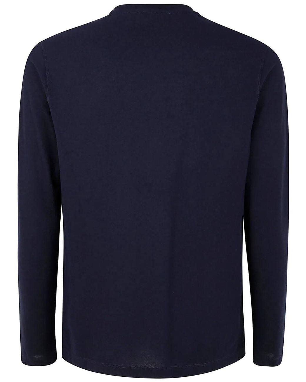 Zanone Blue Long Sleeves Classic T-Shirt for men