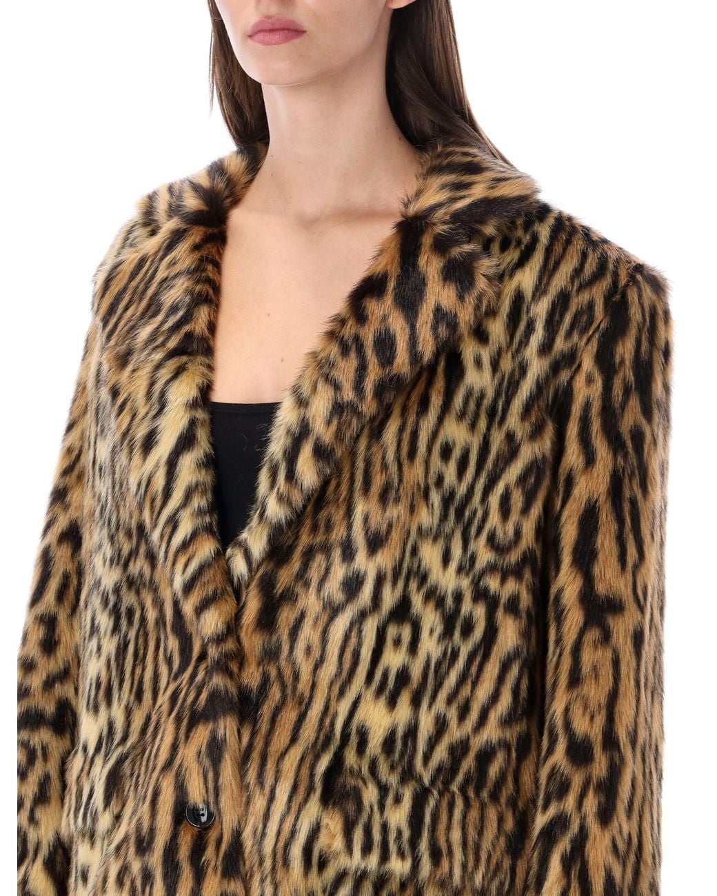 Stand Studio Multicolor Emmie Fur Blazer