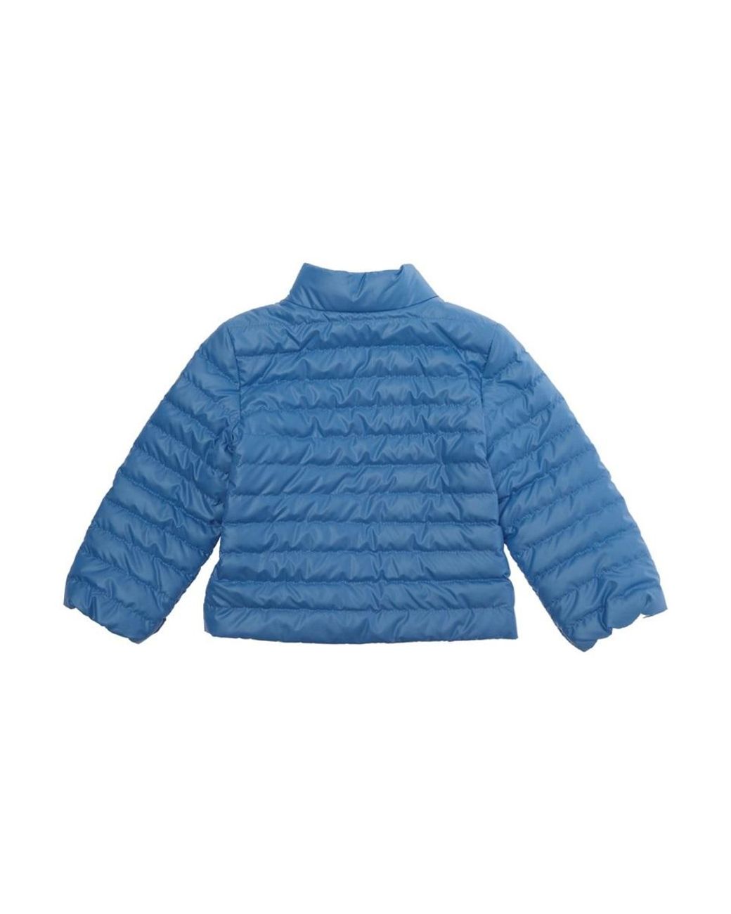 Moncler Blue Jacket With Logo