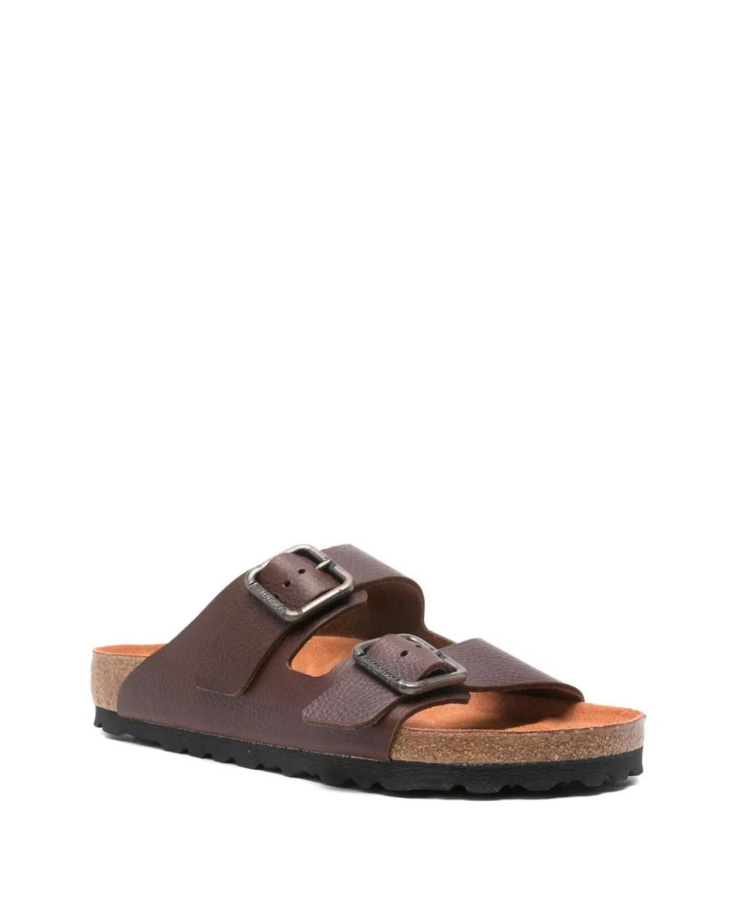 Birkenstock Brown Arizona Wb Vintage – Natural Leather Sandal for men
