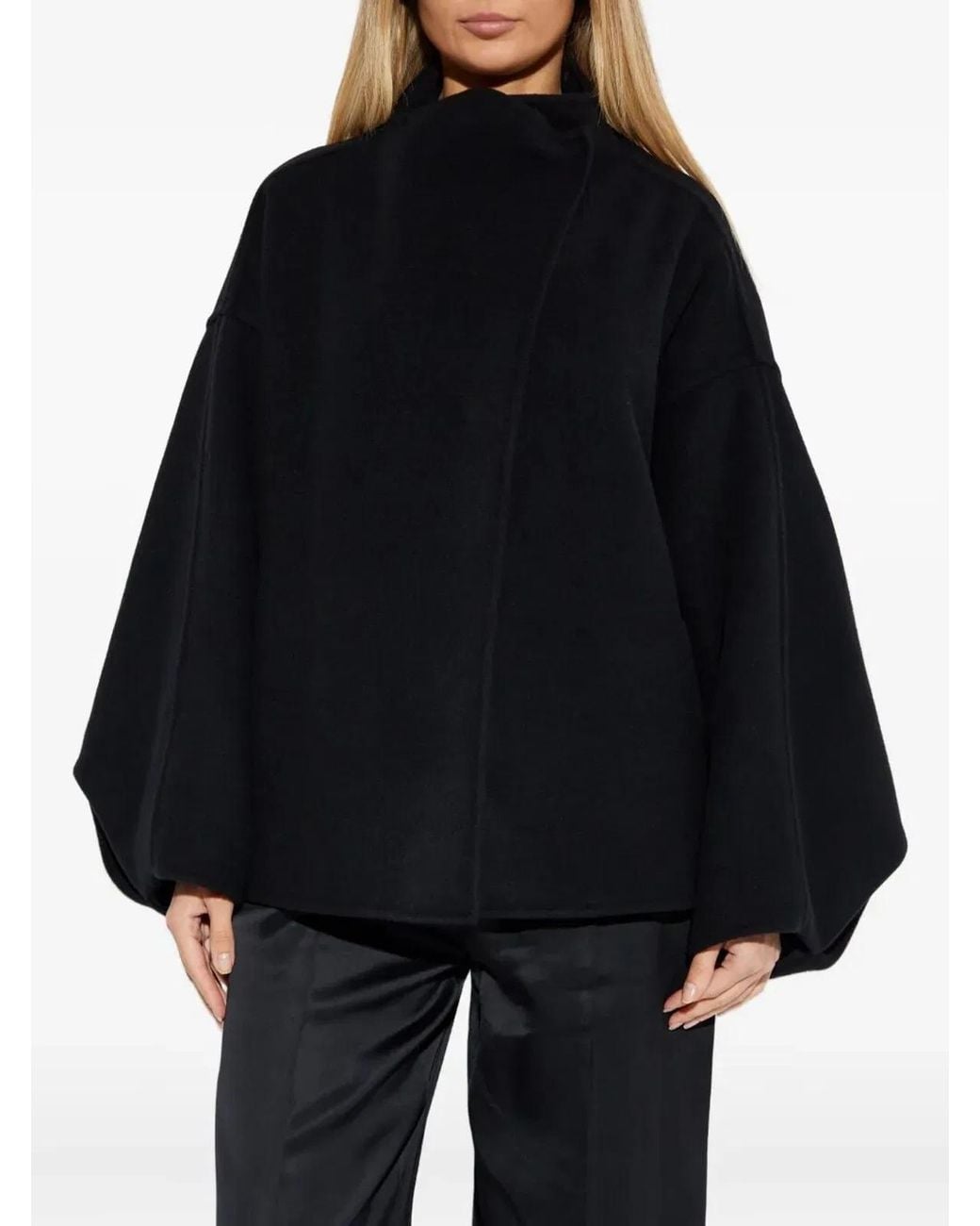 DARKPARK Blue "North Midioversize" Cashmere Wool Jacket