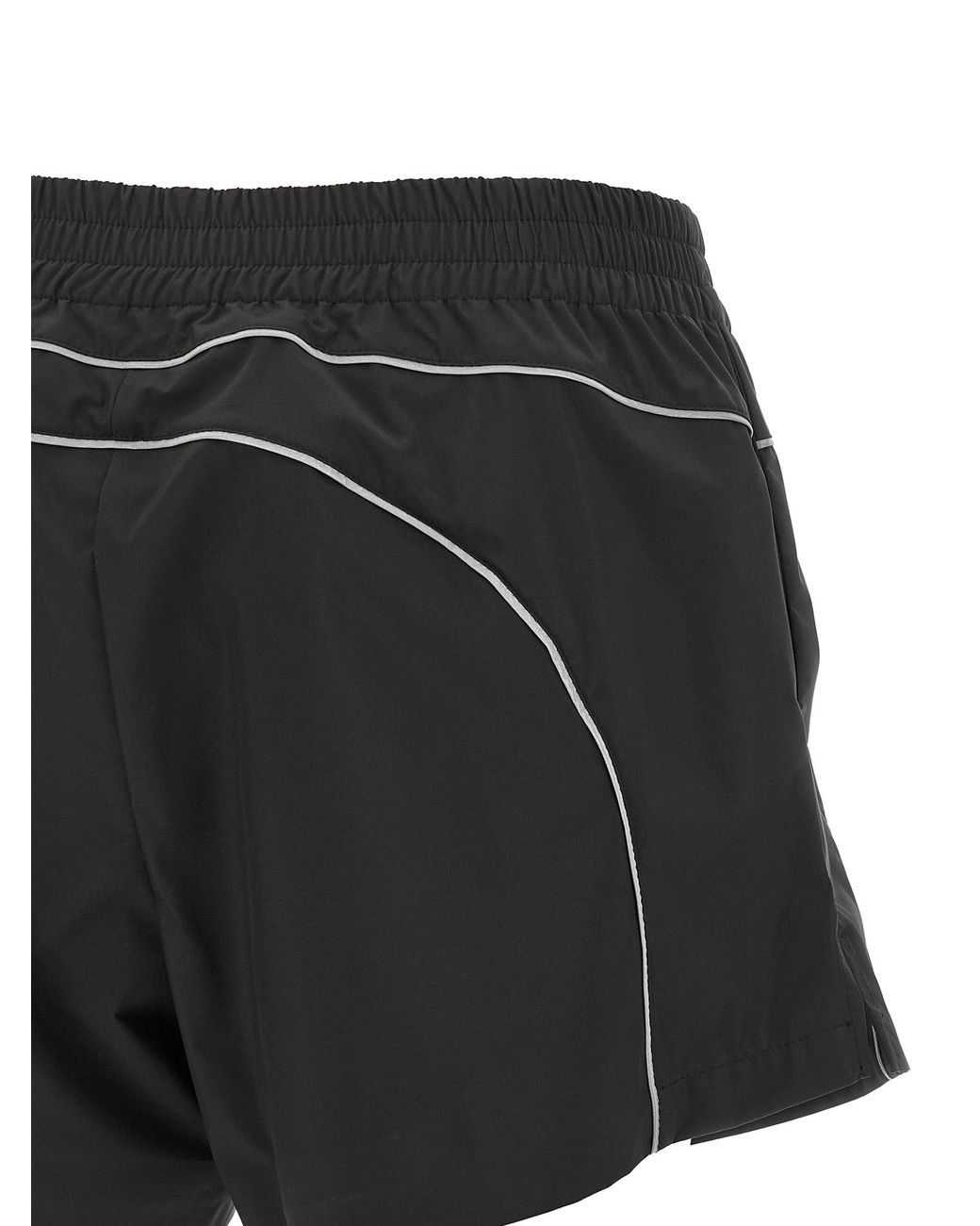 Balenciaga Black 'Techwear' Shorts
