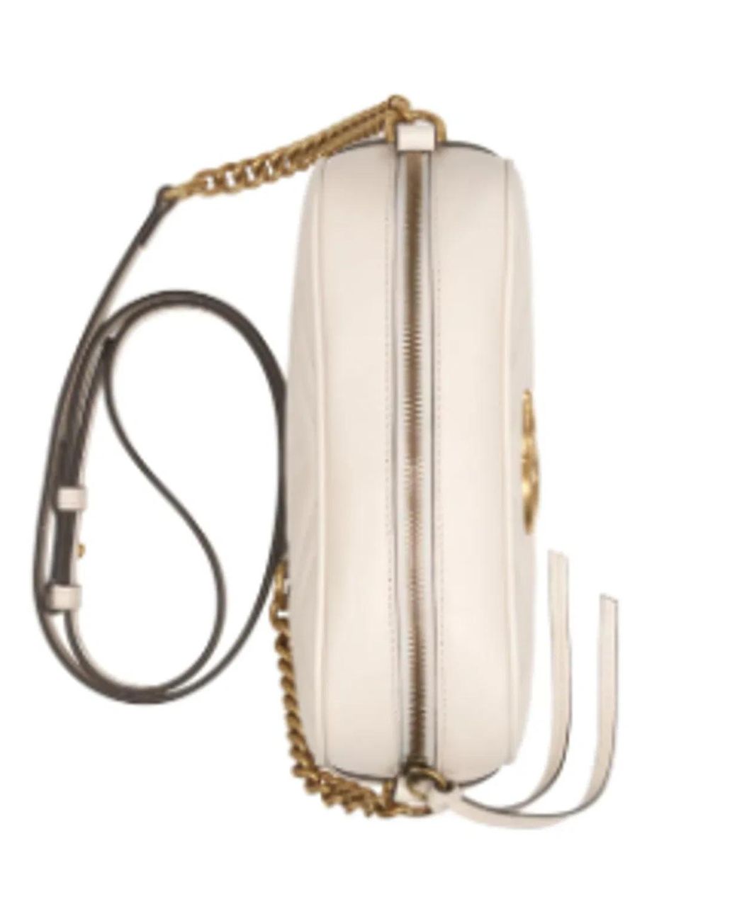 Gucci Natural Gg Marmont Shoulder Bag Small Size