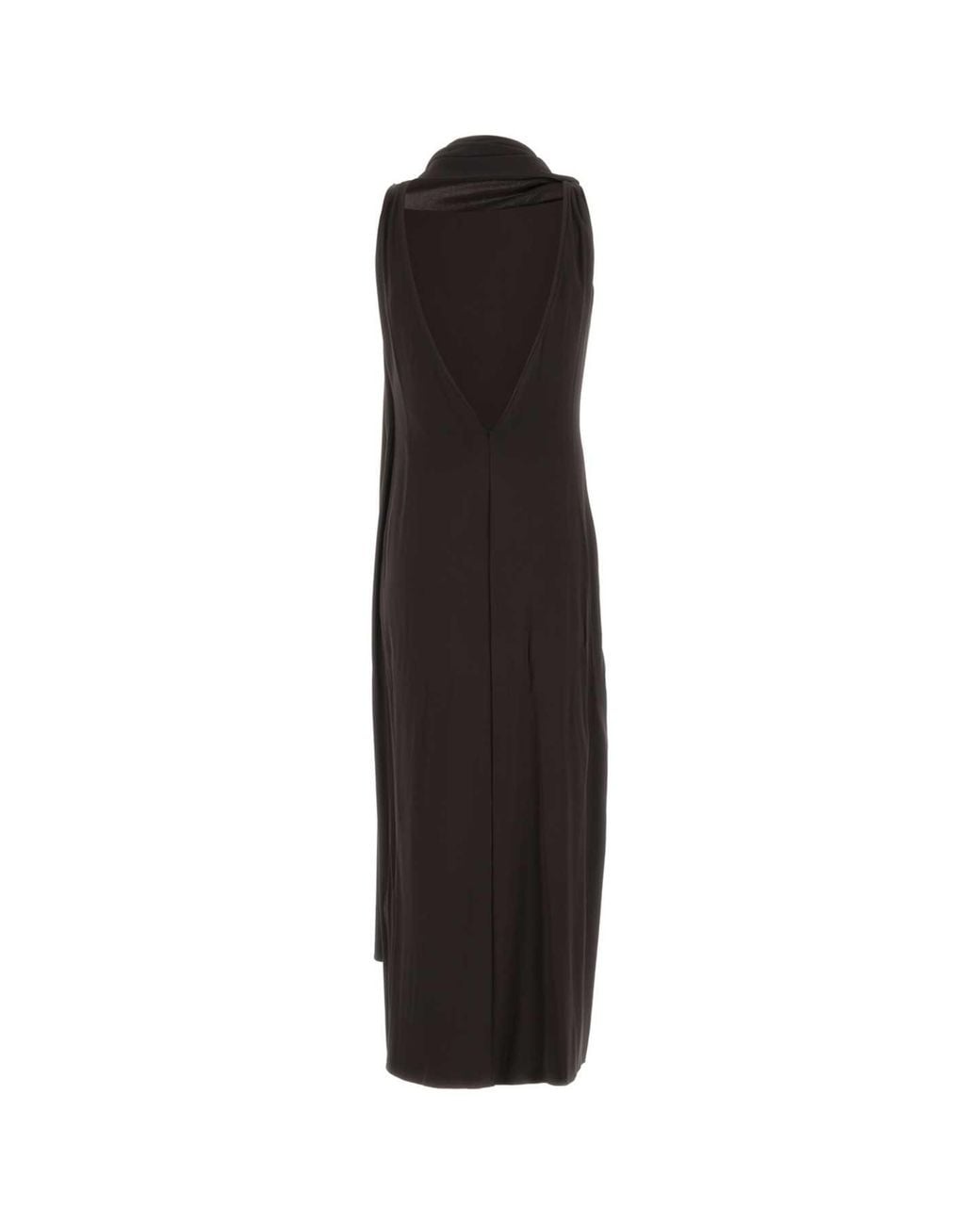 Sportmax Black Staffa Long T-Shirt Dress