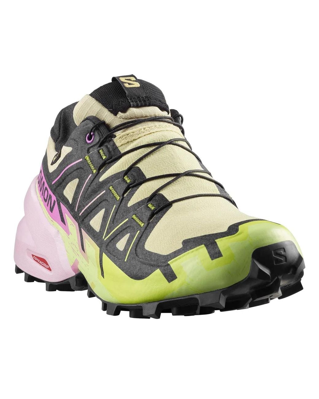 Salomon Green Speedcross 6 Gtx Dynamic Running Sneakers