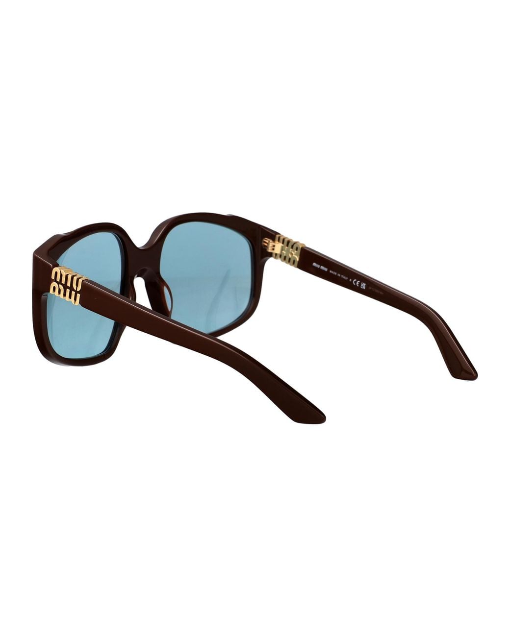 Miu Miu Blue Acetate Sunglasses