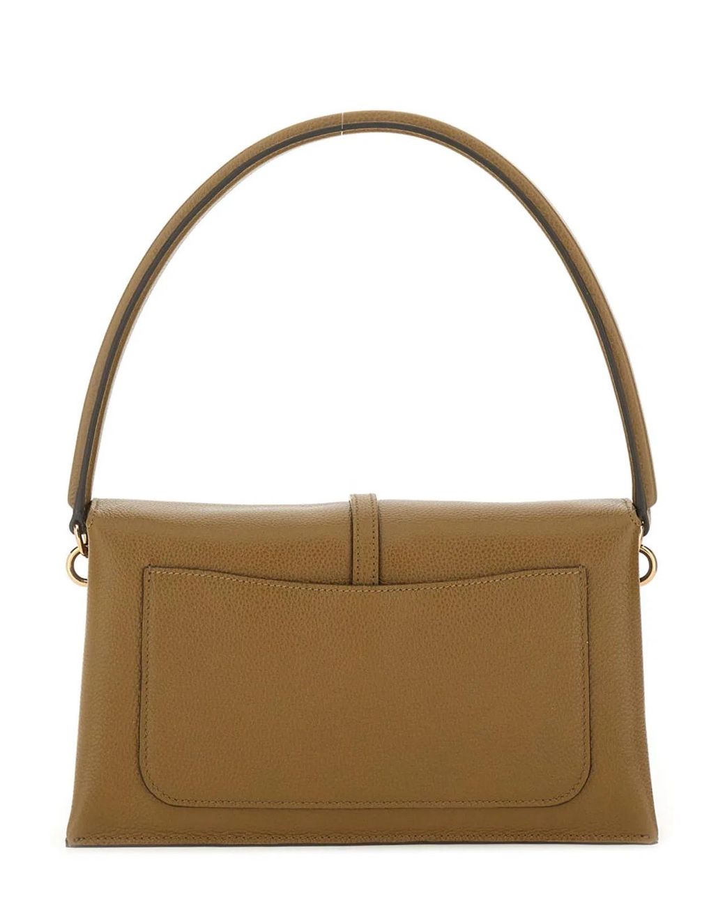 Tod's Brown T Timeless Flap Bag