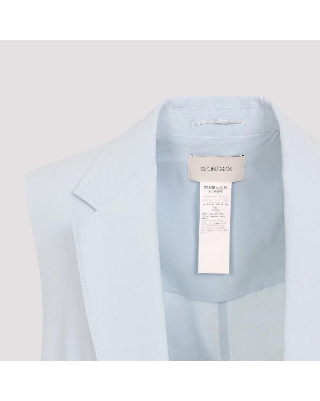 Max Mara Blue Spxmaggio