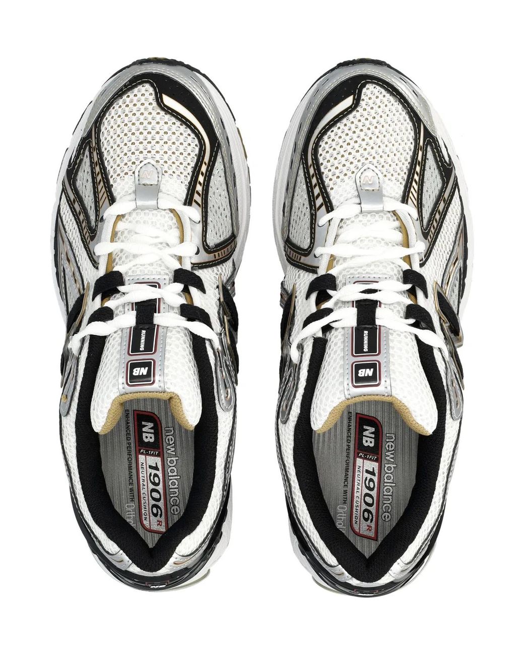 New Balance White 1906 Lifestyle Running Sneakers