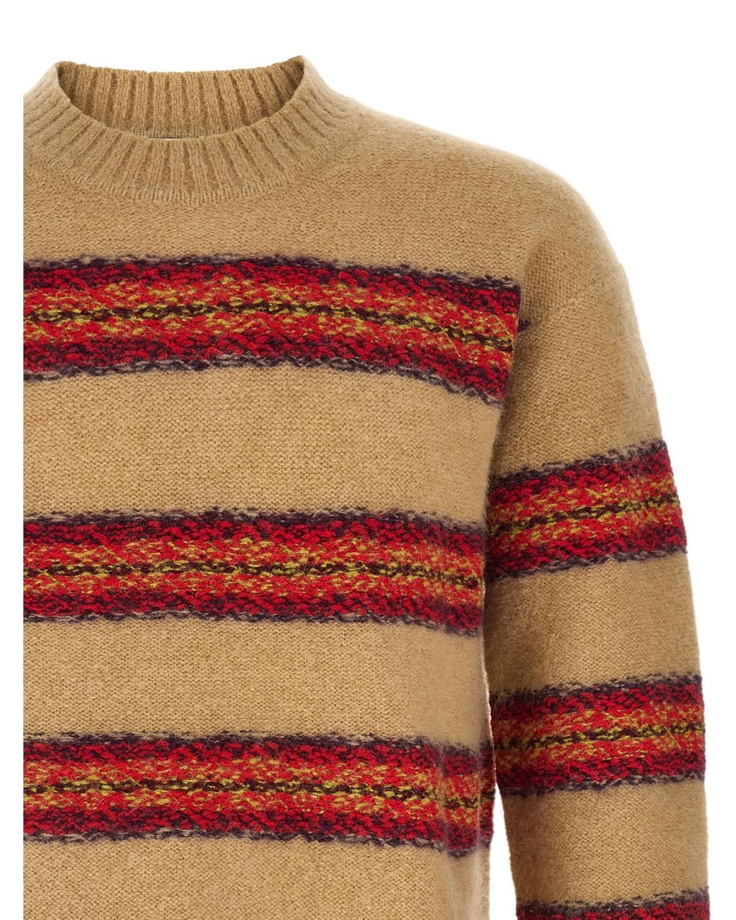 Dries Van Noten Orange 'Master' Sweater for men
