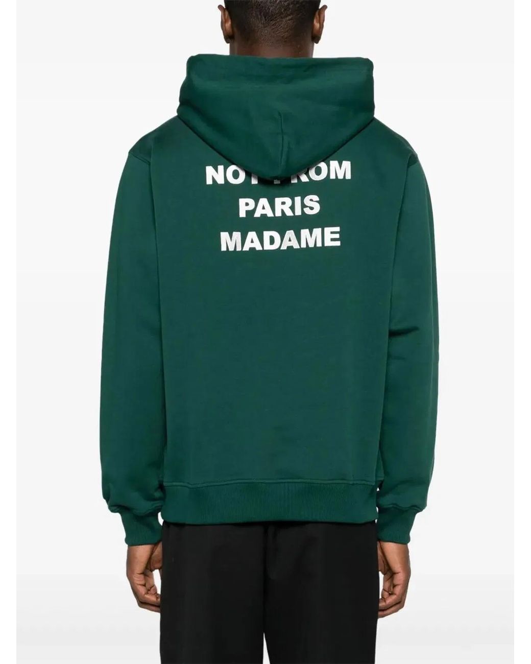 Drole de Monsieur Green "Le Hoodie Slogan" Hoodie for men