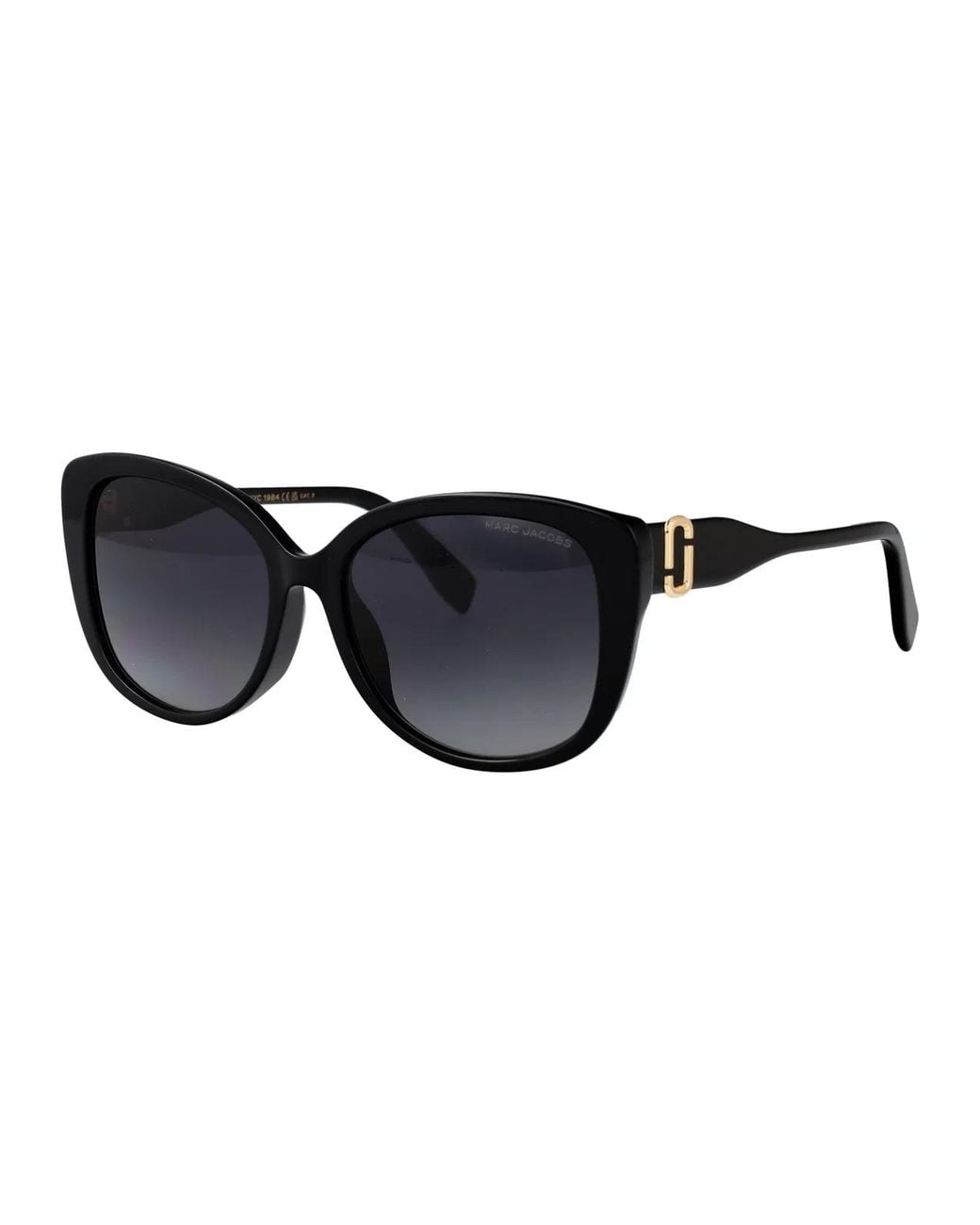Marc Jacobs Black Acetate Sunglasses