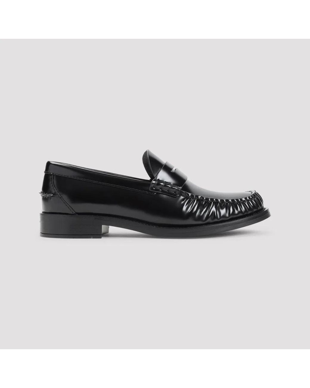 Prada Black Mocassini