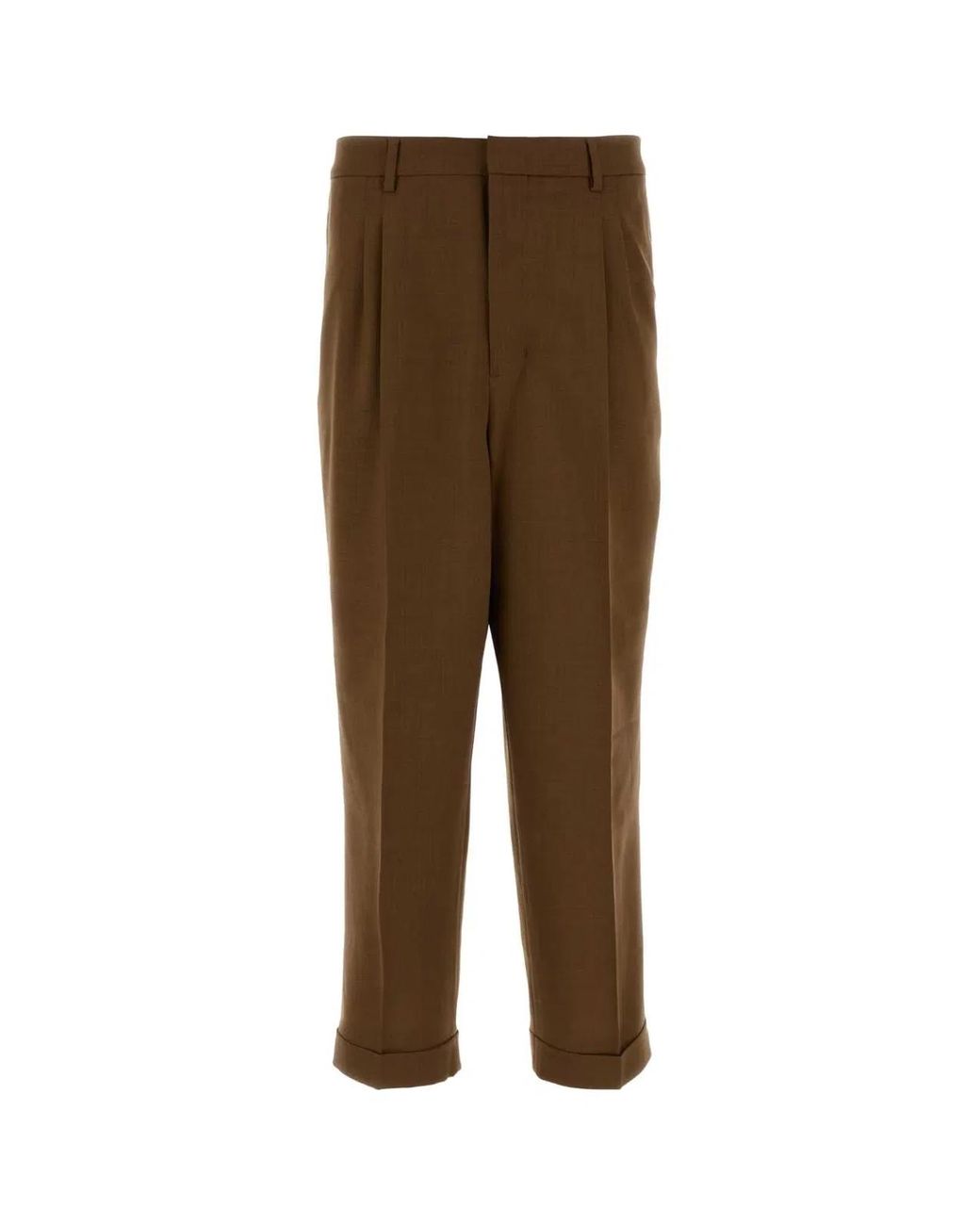 AMI Natural Flat Front Pant for men