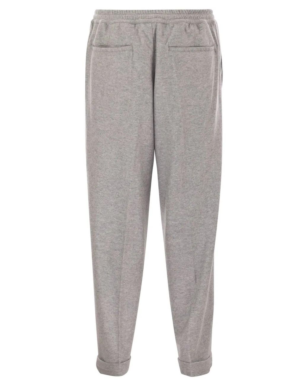 Fedeli Gray Harvard for men