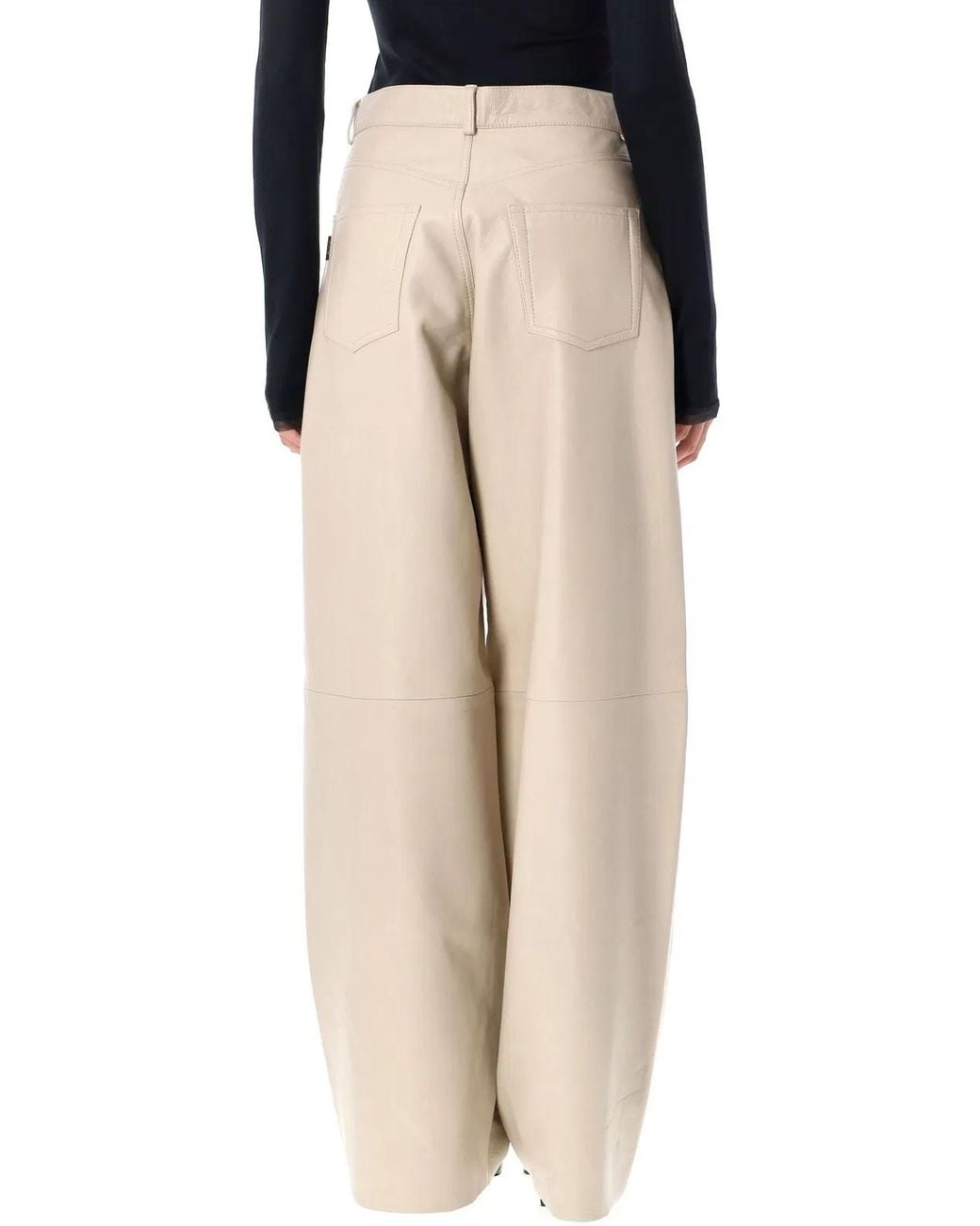 Haikure Natural Wide Leg Trousers