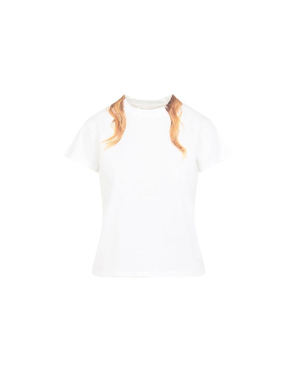 MM6 by Maison Margiela White T-Shirt