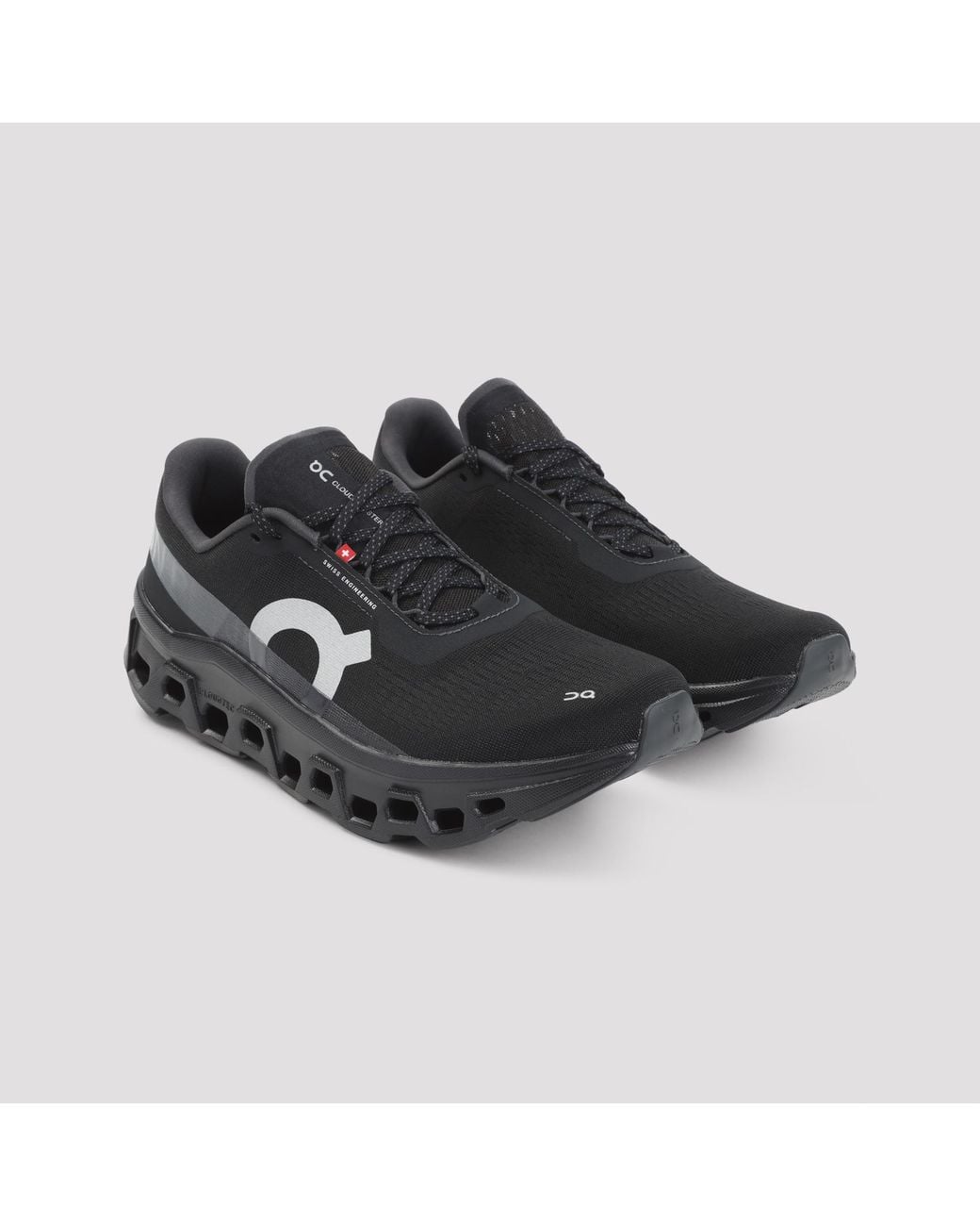 On Shoes Black "Cloudmonster 1" Low-Top Sneakers for men