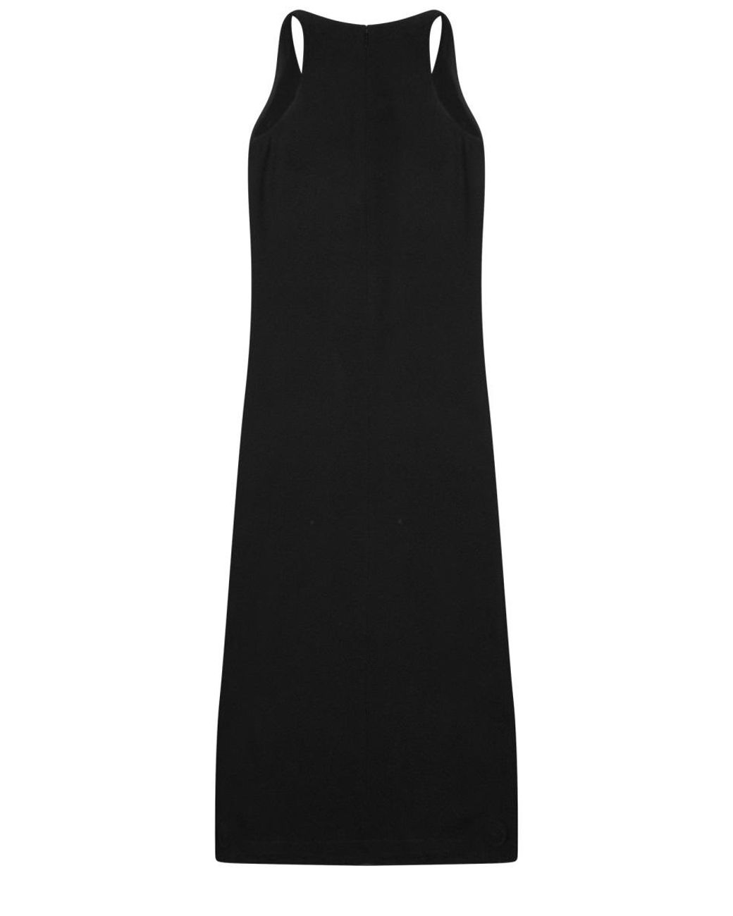 Totême Black Abito Midi "Sablé"