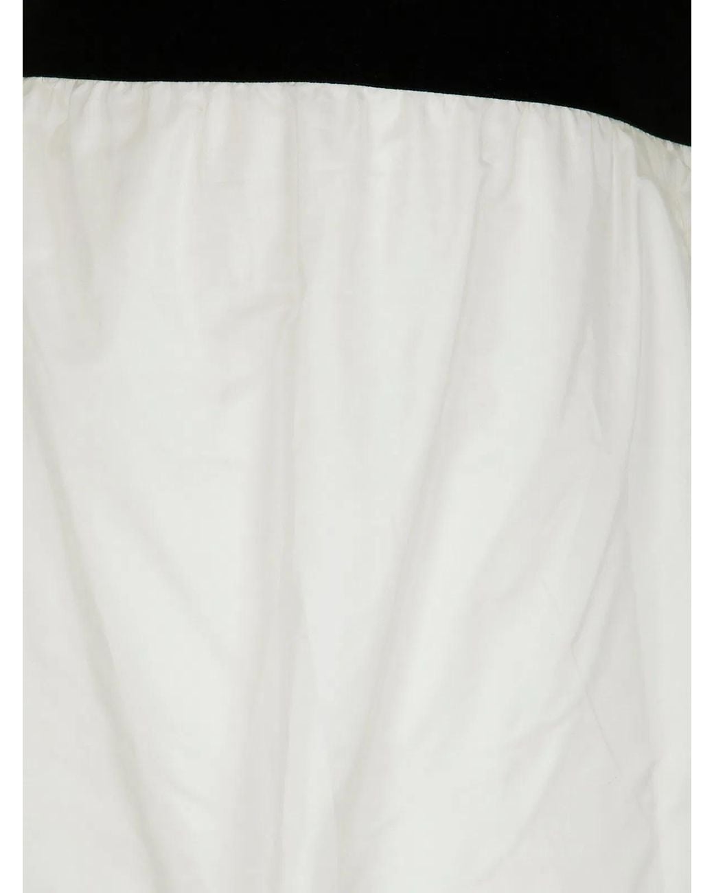 Maria Calderara White Polyester Trousers