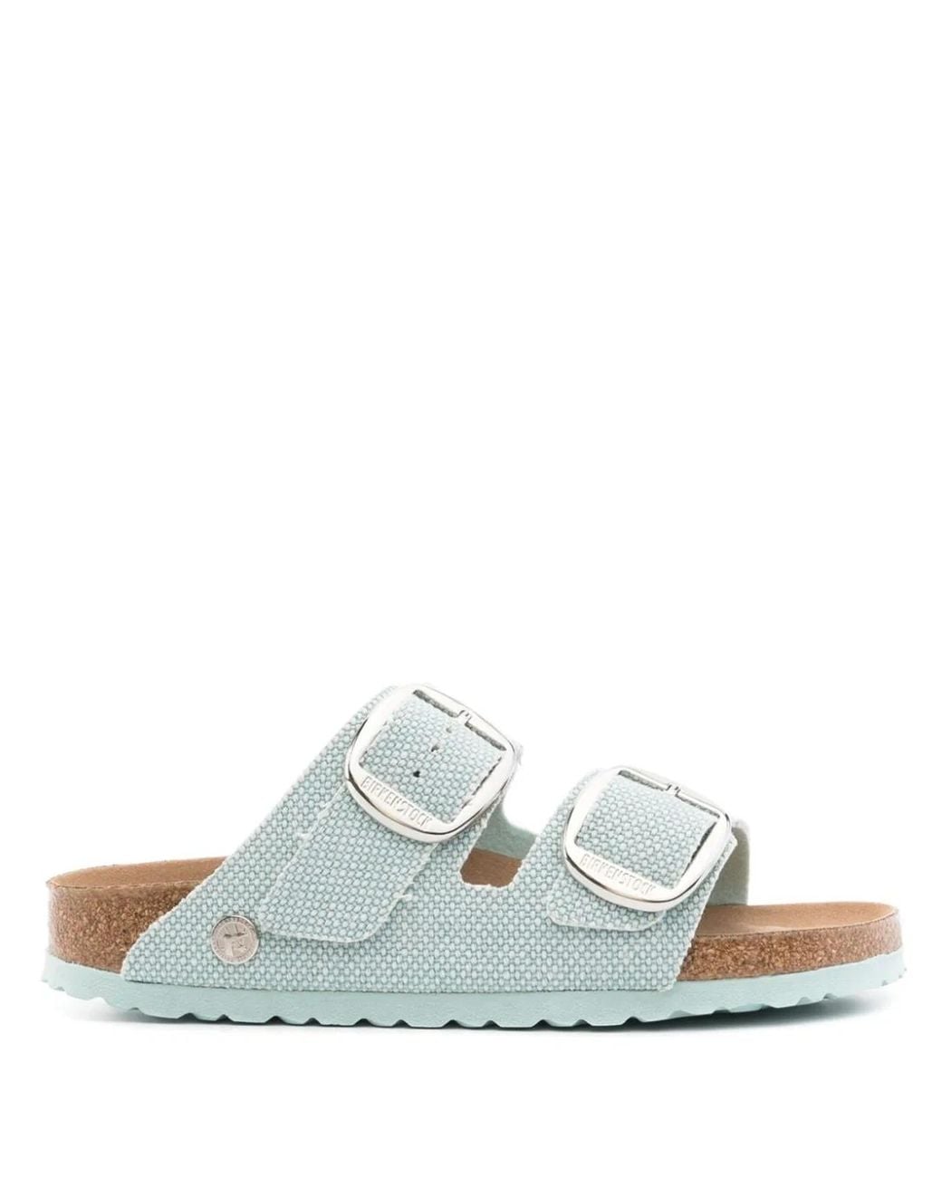 Birkenstock White Arizona Big Buckle Sandals