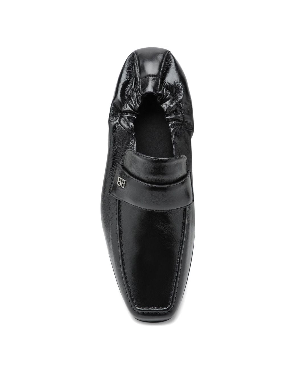 Balenciaga Black Palermo Loafer Bb for men
