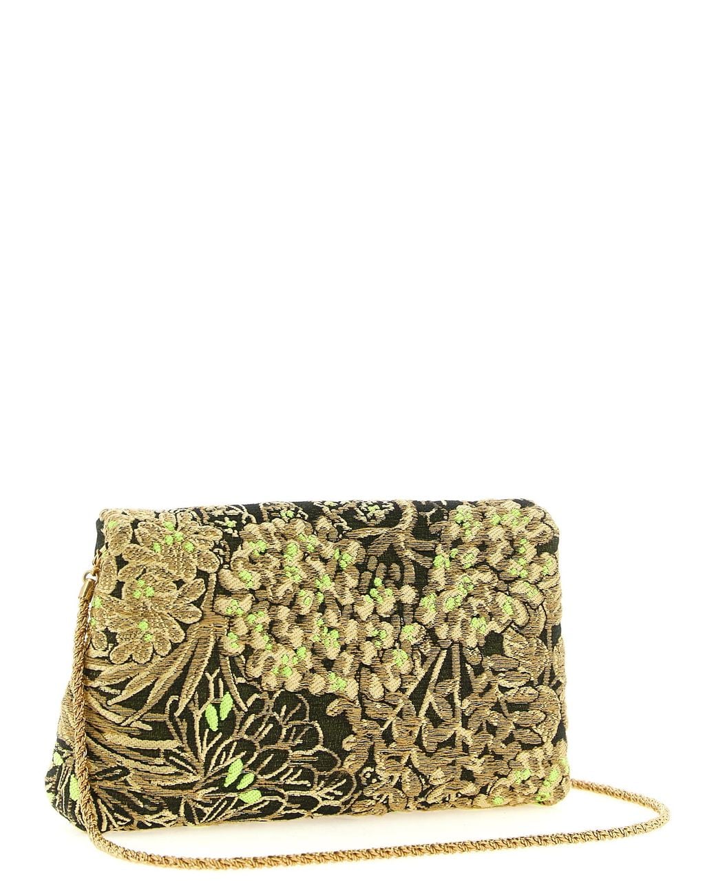 Dries Van Noten Metallic 'Envelope' Clutch