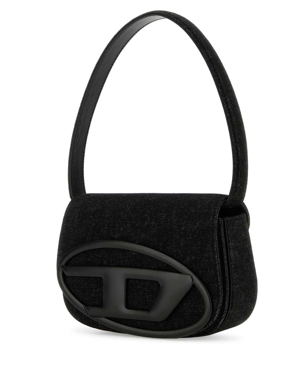 DIESEL Black 1Dr Denim Shoulder Bag
