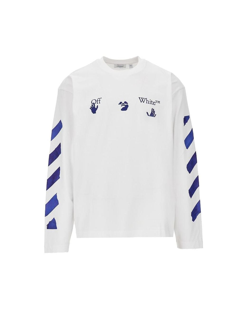 Off-White c/o Virgil Abloh White Bacco Arrow Skate Cotton T-Shirt for men