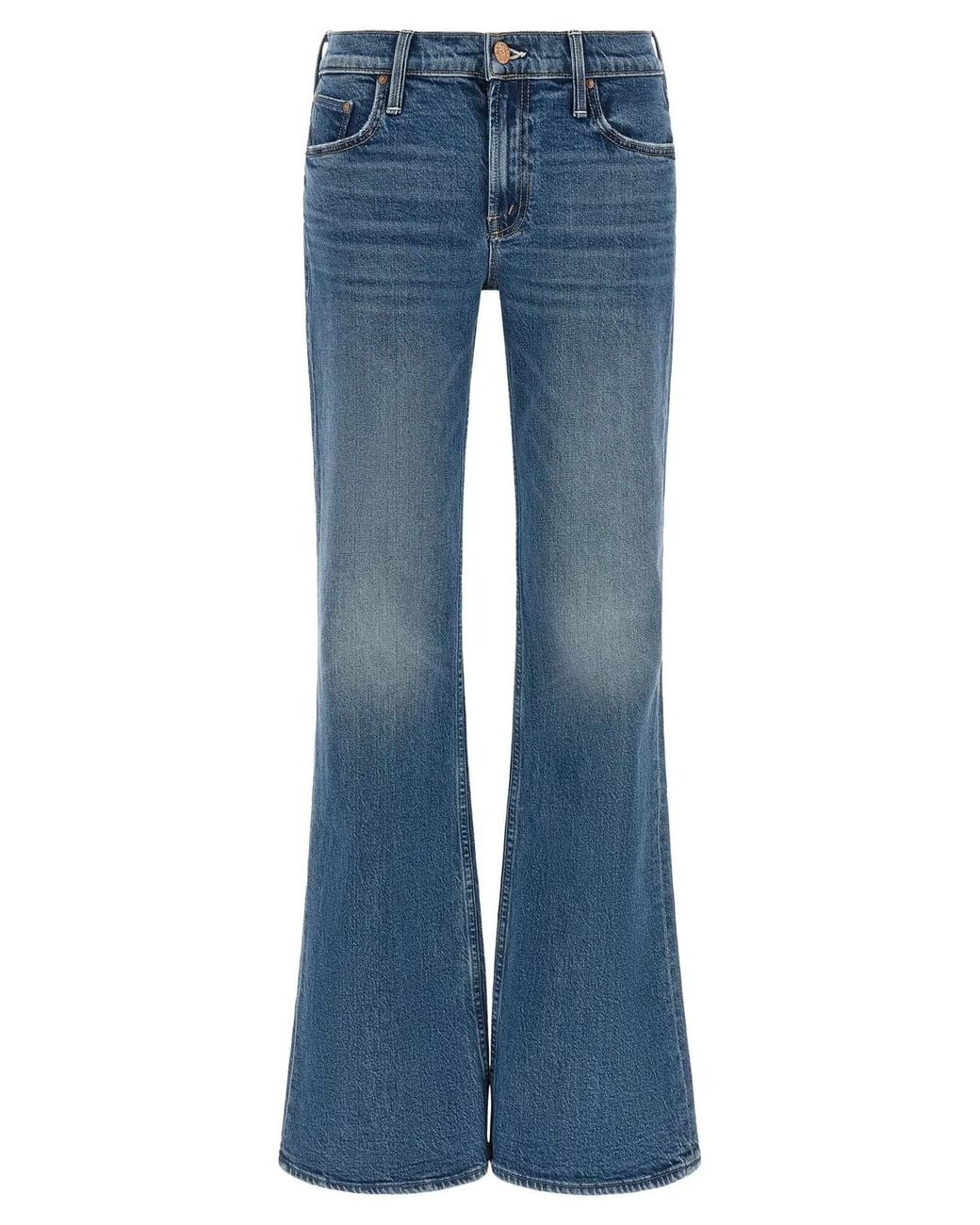 Mother Blue 'The Jinx Heel' Jeans