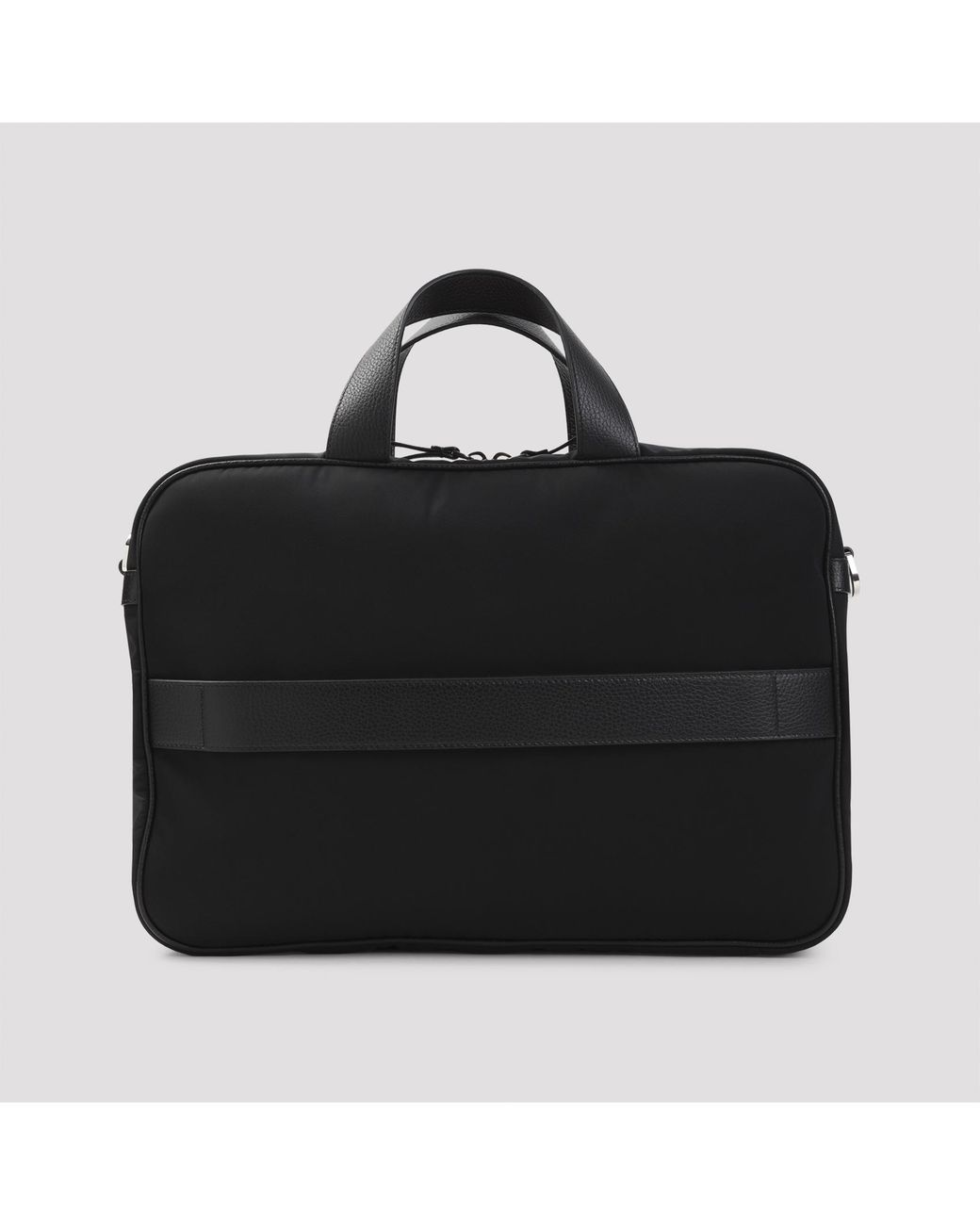 Giorgio Armani Black Briefcase Bag for men