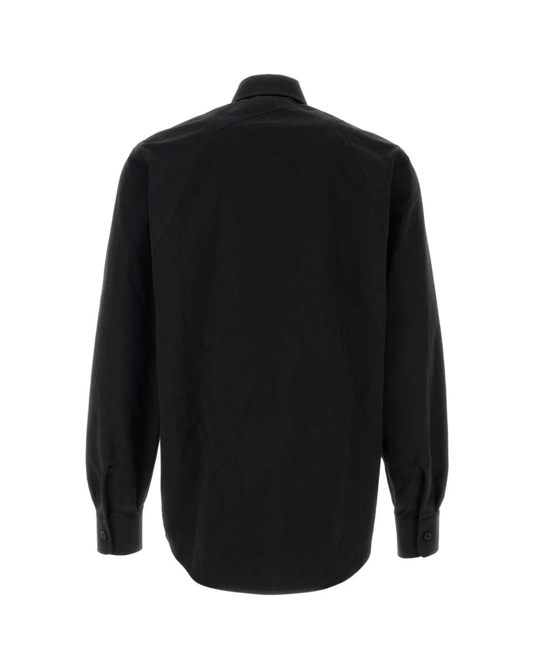 McQueen Black Harness Utility Shrt for men