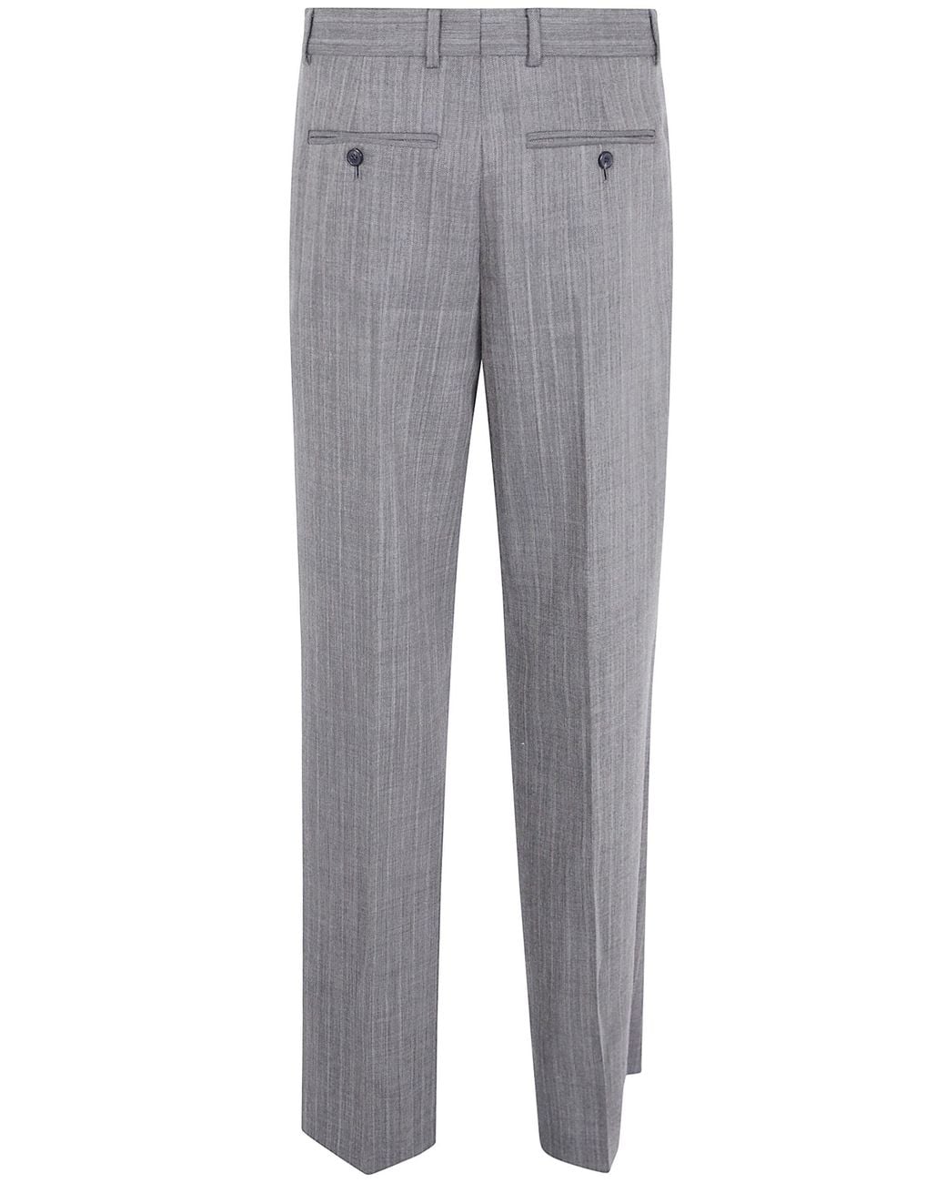 Dries Van Noten Gray Penrud Wool Trousers for men